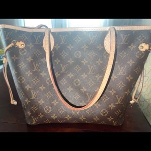 Authentic Louis Vuitton neverfull mm